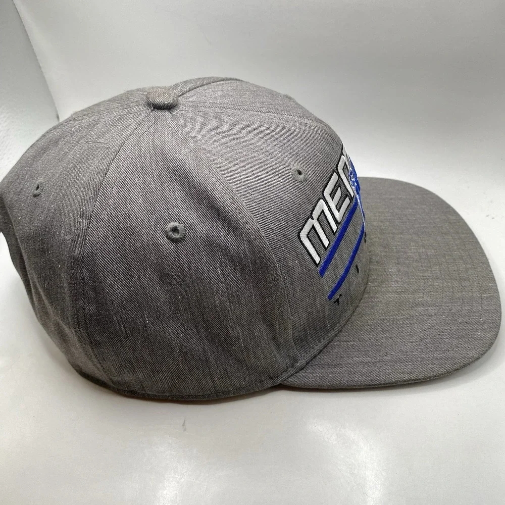 Memphis Tigers Hat 47‎ Brand Snapback Captain Gray Flat bill VGC Cleaned
